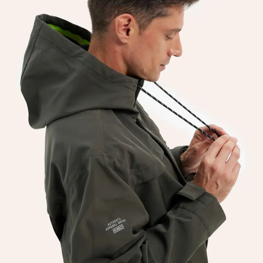 PARKA RAIN KHAKI LIFESTYLE FW24