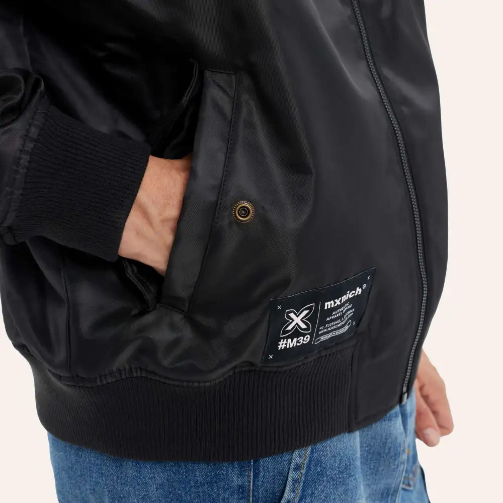 BOMBER BLOW BLACK STREETWEAR FW24