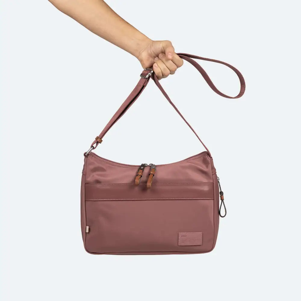XPLORE CROSSBODY MEDIUM DUSTY PINK